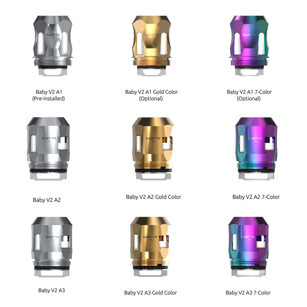 Smok TFV8 Baby V2 A2 Replacement Coil 0.2ohm 3pcs/pack