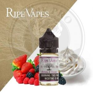 Berries And Cream Salt By Ripe vapes 30ml 30mg/50mg