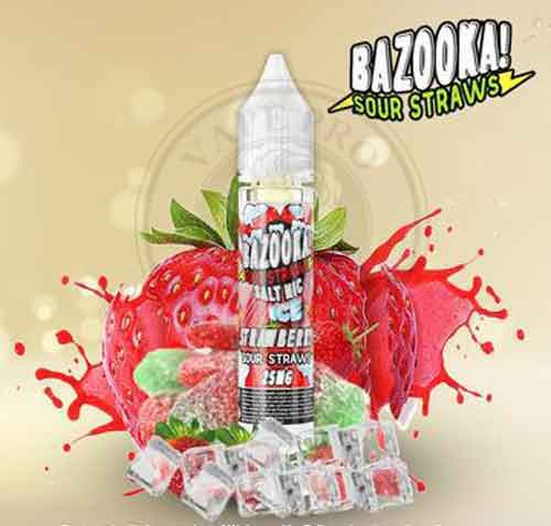 Strawberry ICE Salt Nic by Bazooka